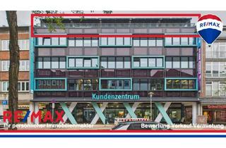 Büro zu mieten in 24534 Neumünster, Moderne Büroetage mit Balkon & Stellplätzen im Zentrum von Neumünster