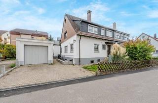 Doppelhaushälfte kaufen in 71672 Marbach, Marbach am Neckar - Familientraum: Doppelhaushälfte mit traumhafter Terrasse.