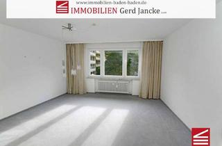 Wohnung kaufen in 76532 Baden-Baden, Baden-Baden, gut geschnittene Vier-Zimmer-Wohnung mit Balkon, Garten u. Garage!