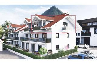 Wohnung kaufen in Tirolerstrasse 104, 87459 Pfronten, Nr. 17 Dachgeschoßwohnung mit 2 Balkonen FerienwohnungsgenehmigungKFW 40 Standard förderfähig