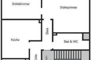 Wohnung mieten in 45468 Eppinghofen, Helle 2,5-Zimmer Wohnung im 1. OG in Mülheim Dichterviertel