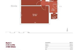 Wohnung mieten in Markt, 21509 Glinde, Vor den Toren Hamburgs! Sanierte 2 Zimmerwohnung!