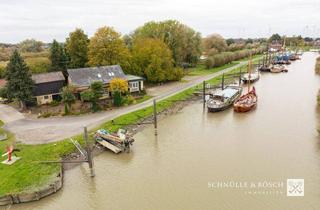 Einfamilienhaus kaufen in 21737 Wischhafen, Wunderschönes Fährhaus am Hafen von Wischhafen