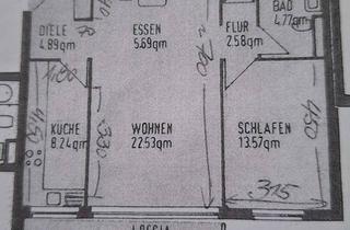 Wohnung kaufen in Ellesdorfer Straße 27, 53179 Bonn, VB 195000 € - 64 m² - 2.0 Zi., großer Abstellraum
