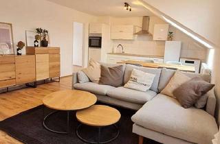 Wohnung mieten in Böttcherstr., 52353 Düren, Erstbezug nach Sanierung - Exklusive, vollmöblierte Dachgeschosswohnung mit Dachterrasse & TG