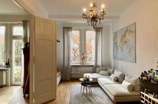 Wohnung mieten in 65197 Wiesbaden, Wunderschöne Altbauwohnung im Rheingauviertel mit zwei Balkonen