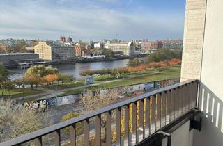 Wohnung mieten in Mühlenstraße 32, 10243 Friedrichshain, Erstbezug: Sonnige 2-Zimmer-Wohnung mit Loggia und direktem Spreeblick – an der Uber Arena