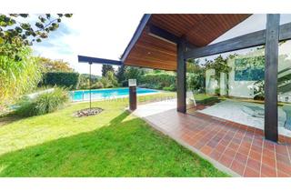 Villa kaufen in 53639 Königswinter, Stylisch-modern-gemütlich! Besondere und vielseitige Architektenvilla mit Pool und Panoramablick