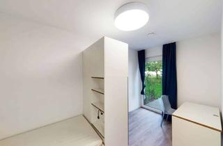 Immobilie mieten in Rathenaustraße 25, 12459 Oberschöneweide, Furnished 1 room apartment with terrace - just 25 min. by public transport to Friedrichshain