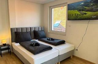 Immobilie mieten in Neureuter Hauptstraße, 76149 Neureut, 1-Zimmerwohnung mit Wlan, Küche, Dusche/WC, Waschmaschine, Trockner und Balkon