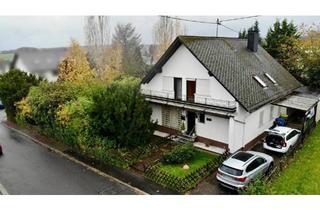 Einfamilienhaus kaufen in 55491 Büchenbeuren, Büchenbeuren - Freistehendes Haus mit großem Garten und Baugrundstück
