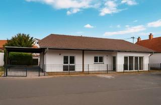 Haus kaufen in 67071 Ludwigshafen, Ludwigshafen - Barrierefreier Bungalow mit Wärmepumpe, Carport & Anbau - komfortables Wohnen in Oggersheim