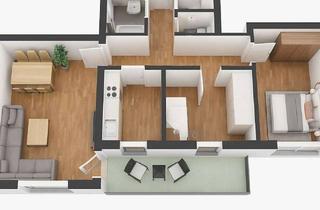 Wohnung kaufen in 55469 Simmern, Exklusive Eigentumswohnung mit Panoramablick über Simmern