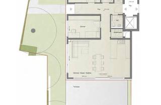 Wohnung kaufen in 72135 Dettenhausen, Exklusive und neuwertige 3-Zimmer-Wohnung mit 45qm Terrasse und Garten in Dettenhäusener Höhenlage