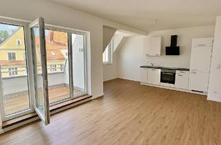 Wohnung mieten in 12439 Niederschöneweide, NEUBAU-DACHGESCHOSS (Bj. 2024) * TERRASSE * EINBAUKÜCHE (incl. GESCHIRRSPÜLER) - KEIN LIFT !