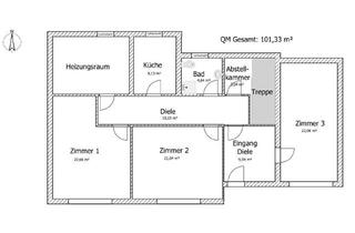 Wohnung mieten in Erlenweg, 56332 Lehmen, 3-Zimmer Souterrain Wohnung mit eigenem Eingang, Terasse und Stellplatz in Lehmen