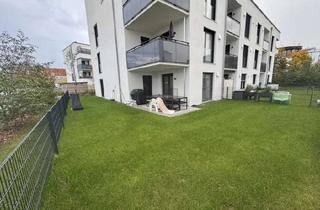 Wohnung mieten in Hauptstraße 5A, 86356 Neusäß, Traumhafte Neubau-Gartenwohnung in Neusäß – 3 Zimmer, sonnige Terrasse, eigener Garten