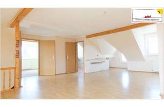 Wohnung mieten in 09322 Penig, Sonnig + individuell: Dachgeschoß mit bezauberndem Blick, toller Mietergarten, Haustiere willkommen!