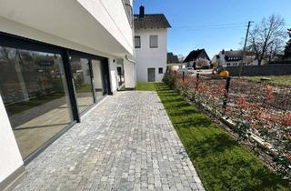 Wohnung mieten in 53919 Weilerswist, Architektonische Klarheit trifft Wohnkomfort – Erdgeschosswohnung mit Garten & Aufzugsdirektzugang