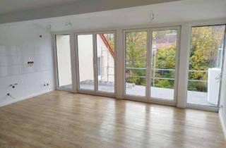 Wohnung mieten in Triftstraße, 55583 Bad Münster-Ebernburg, Attraktive 4 Zimmer Dachgeschoßwohnung mit Terrasse und Weitblick, Erstbezug
