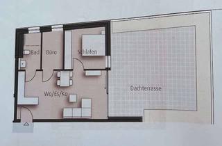 Wohnung mieten in Allee 82, 74072 Heilbronn, Erstbezug: Moderne 2,5-Zi-Wohnung mit Dachterrasse im 4. OG in Heilbronn Centrum