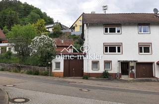 Doppelhaushälfte kaufen in 78727 Altoberndorf, Provisionsfrei! Doppelhaushälfte mit großem Garten u. Ausbaupotenzial in Altoberndorf am Neckar