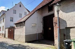 Mehrfamilienhaus kaufen in 75015 Bretten, Dreifamilienhaus mit Doppelgarage u. Scheune für Anpacker oder Investoren