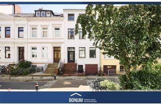 Haus kaufen in 28203 Bremen, Bremen - HOT-SPOT - OSTERTOR MFH mit 3 WE u. GA in ruhiger u. expon. Vermietungslage mit langfr. Potential