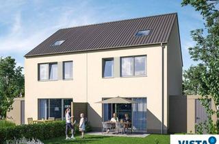 Haus kaufen in 86679 Ellgau, NEUBAU DHH - Neues Zuhause für Ihre Familie - energieeffiziente Massivbauweise und zwei Garagen
