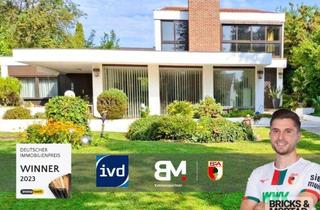 Einfamilienhaus kaufen in 86316 Friedberg, Extravaganter 70er-Jahre-Bungalow mit Sanierungsbedarf auf traumhaftem Grundstück in Wulfertshausen