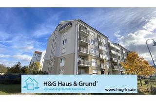 Wohnung kaufen in 68766 Hockenheim, Vermietete 3-Zimmerwohnung mit Loggia, TG-Stellplatz und Aufzug in Hockenheim