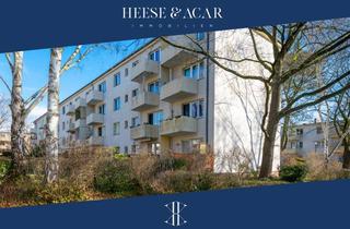 Wohnung kaufen in 12359 Britz, Willkommen in Britz: Praktisch geschnittene 2-Raum-Wohnung mit Balkon in ruhiger Lage, vermietet