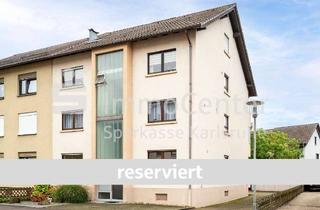 Wohnung kaufen in 76356 Weingarten, Hell & modern: Komfortable Eigentumswohnung mit Balkon in Weingarten