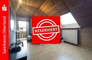 Wohnung kaufen in 82380 Peißenberg, Gemütliche Dachgeschosswohnung in familiärer Wohnanlage.