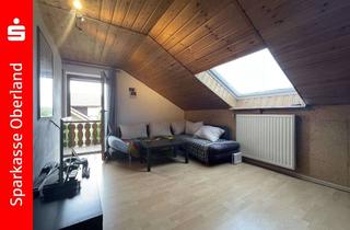 Wohnung kaufen in 82380 Peißenberg, Gemütliche Dachgeschosswohnung in familiärer Wohnanlage.