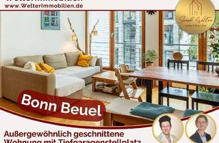 Wohnung kaufen in 53225 Beuel, Zweite Rheinreihe, Terrassentraum mit Stellplatz