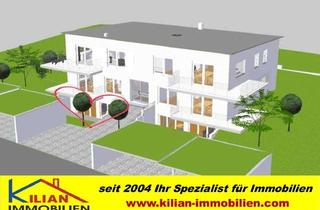 Wohnung mieten in 90614 Ammerndorf, KILIAN IMMOBILIEN! EXKLUSIVE 1,5 ZI. WOHNUNG AUS 2021 MIT 58 M² WFL. IM SOUTERRAIN IN AMMERNDORF!