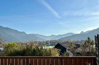 Wohnung mieten in 83684 Tegernsee, Liebevoll sanierte Wohnung mit großer Terrasse und Blick auf den Tegernsee