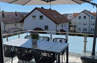 Wohnung mieten in 71272 Renningen, Exklusive, lichtdurchflutete 4-Zimmer-Whg (KfW 55) mit Einbauküche und großer Dachterrasse