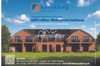 Wohnung mieten in 49457 Drebber, Gehobener Wohnkomfort in einem stillvollen Mehrparteienhaus