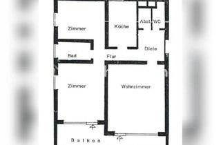 Tauschwohnungen in Hans-Thoma-Straße 72, 69121 Handschuhsheim, Tauschwohnung: Schön geschnittene 3 Raum + Küche + GästWC Familienwohnung