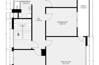 Wohnung mieten in 89346 Bibertal, Frisch sanierte 4-Zimmer-Wohnung im Zweifamilienhaus in Bibertal (106 m², OG)