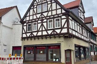 Haus kaufen in 63654 Büdingen, Charmantes Fachwerkhaus mit Anbau – Renditeobjekt in bester Lage von Büdingen