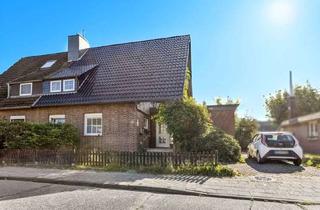 Doppelhaushälfte kaufen in 28779 Blumenthal, Doppelhaushälfte mit viel Potenzial auf großzügigen Grundstück in Lüssum-Bockhorn