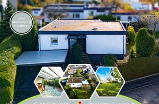 Haus kaufen in 72336 Balingen, Bungalow in Balingen-Weilstetten – Sonnengrundstück, großer Garten, Garage & erneuertes Flachdach!