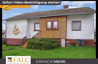 Haus kaufen in 35114 Haina, +++Preissenkung!!! Voll unterkellerter Bungalow mit großem Garten+++