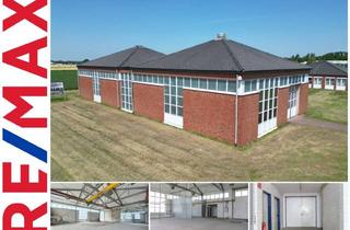 Gewerbeimmobilie mieten in 47623 Kevelaer, Großzügige Industriehalle mit vielfältigen Nutzungsmöglichkeiten in Kevelaer zu vermieten!