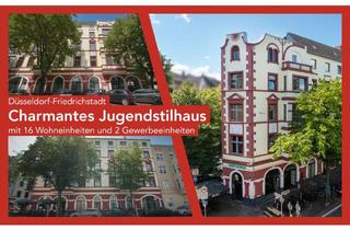 Anlageobjekt in 40215 Friedrichstadt, Jugendstil-Perle in Friedrichstadt: WGH mit 16 Wohnungen & 2 Gewerbeeinheiten in Bestlage!