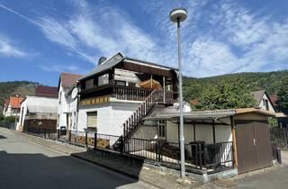 Haus kaufen in 07429 Sitzendorf, Wohnhaus mit Dachterrasse, Garage und Nebengebäude