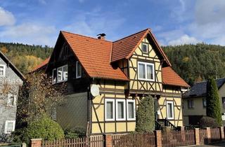 Haus kaufen in 07429 Sitzendorf, Charmantes Fachwerkhaus im Herzen von Sitzendorf